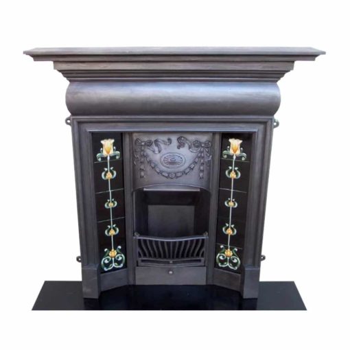 Victorian Antique Combination Fireplace