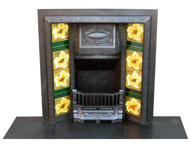 Buy - Victorian Cast Iron Antique Fireplace Insert