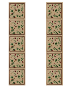 Carron Tubelined Fireplace Tiles LGC094