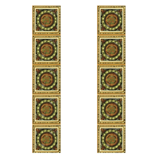 Carron Tubelined Symmetrical Fireplace Tiles (LGC095)