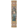 Alphonse Mucha Nocturnal Slumber Tiles (RH) - Victorian Fireplace Store