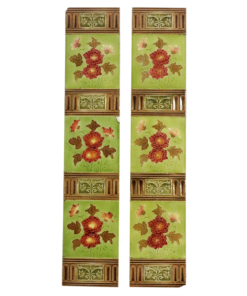 Floral Victorian Fireplace Tiles