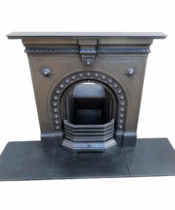 Small Arched Original Bedroom Fireplace