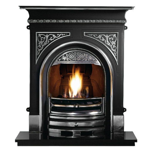 The Tregaron Cast Iron Combination Fireplace