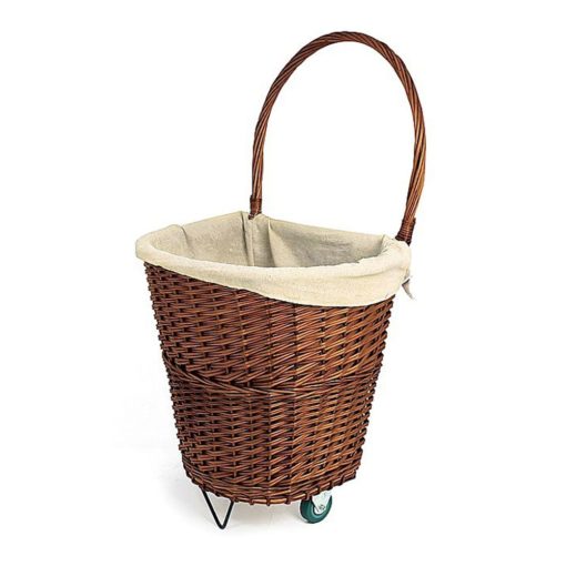 De Vielle Small Log Carts With Jute Liner
