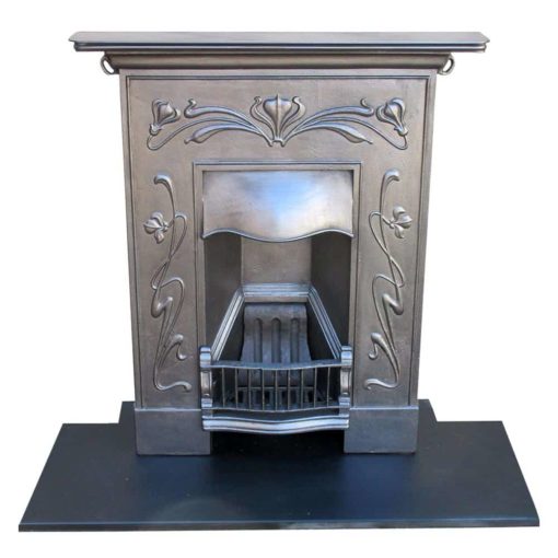 Art Nouveau Bedroom Fireplace