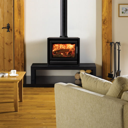 Riva F66 Freestanding Wood Burning & Multi-Fuel Stove - From VFS