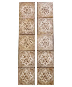 Highly Detailed Floral Fireplace Tile Set