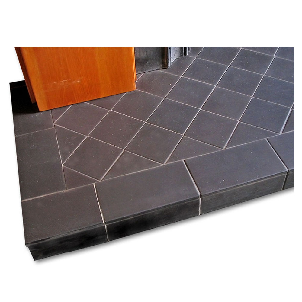 Black Diamond Quarry Tile Hearth, Fireplace Floor Tiles Uk