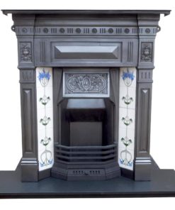 Original Edwardian Combination Fireplace