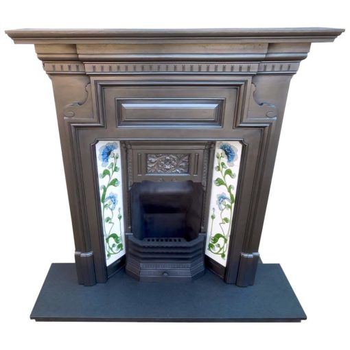 Simplistic Combination Fireplace