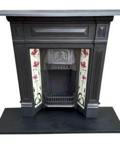 Paneled Combination Fireplace