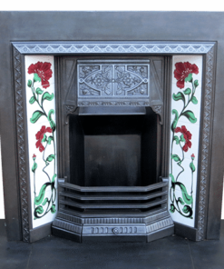 Restored Detailed Fireplace Insert