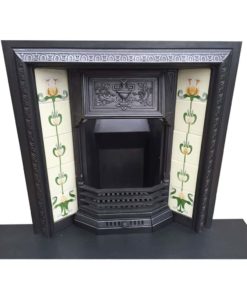 Decorated Urn Fireplace Insert