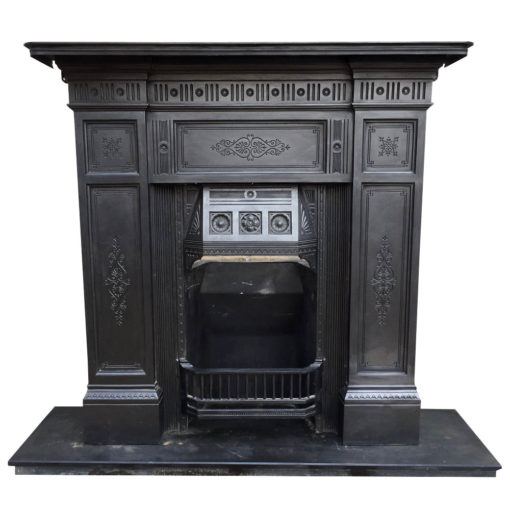 Restored Cast Iron Combination Fireplace