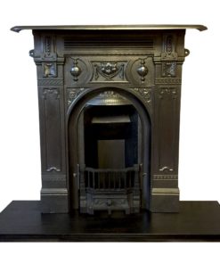 Antique Late 19th Century Bedroom Fireplace