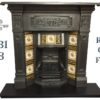 COMBI338 - Antique Original Combination Fireplace
