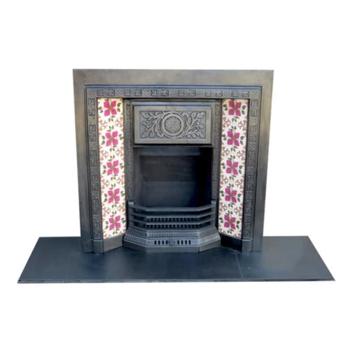 Tiled Victorian Fireplace Insert