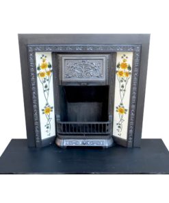 Original Victorian Insert Fireplace