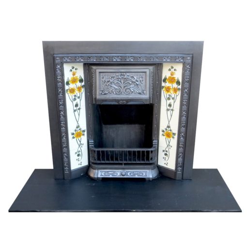 Original Victorian Insert Fireplace