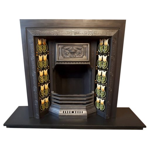 Antique Urn Fireplace Insert