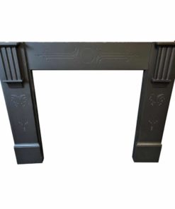 Late Victorian Detailed Slate Surround