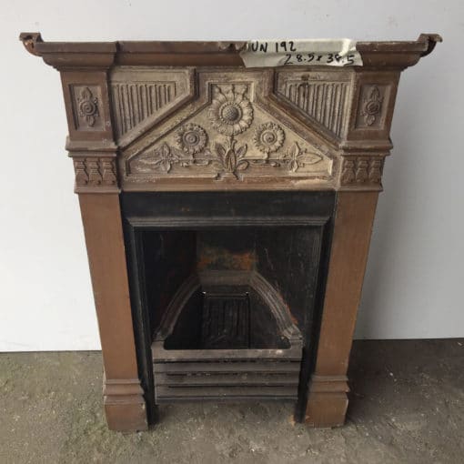 UN192 - Unrestored Bedroom Fireplace