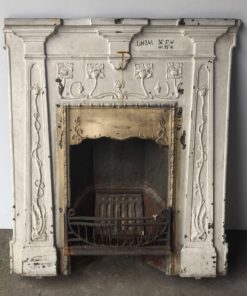 UN241 - Unrestored Bedroom Fireplace