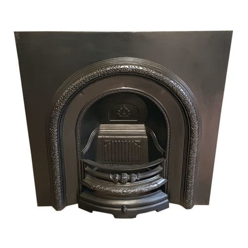 INS352 - Original Cast Iron Arched Insert Fireplace