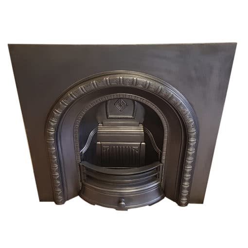 INS353 - Antique Arched Fireplace Insert