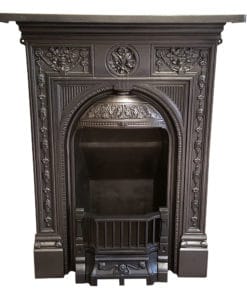 BED216 - Original Bedroom Sized Cast Iron Fireplace