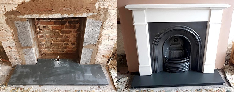 How To Fit A Fireplace